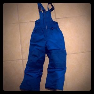 Lands' End bib Snow Pants Kids size 5